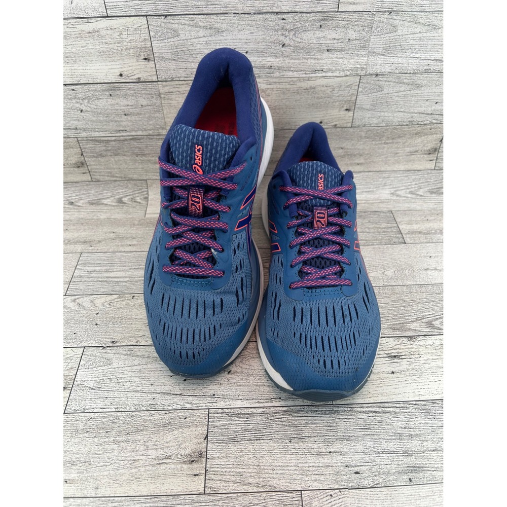 Asics Gel-Cumulus 20 Womens Running Shoes Blue Pink 1012A008 Size 8